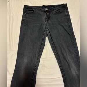 Forever 21 Faded Black Skinny Jeans, Size 26